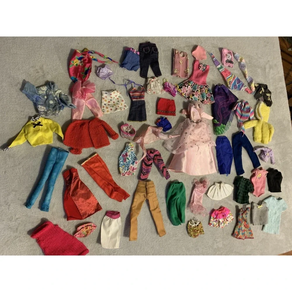 Large Lot Of Barbie Ken Doll Clothes Vintage 1980s 90s 2000s